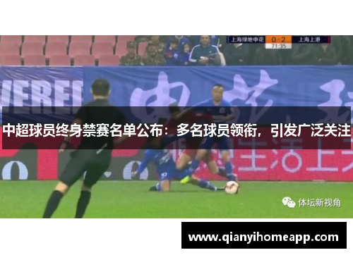 中超球员终身禁赛名单公布：多名球员领衔，引发广泛关注